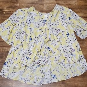 Ana Glover x H&M Floral & Fly Flowy Shirt